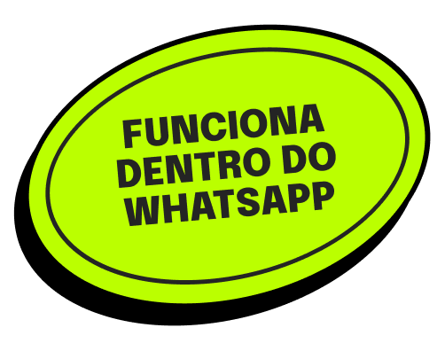Funciona dentro do WhatsApp